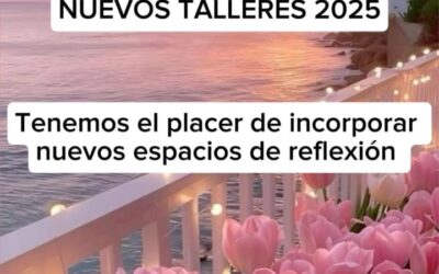 ¡Nuevos talleres 2025!
