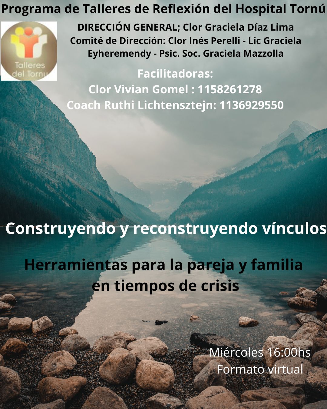 flyer construyendo vinculos