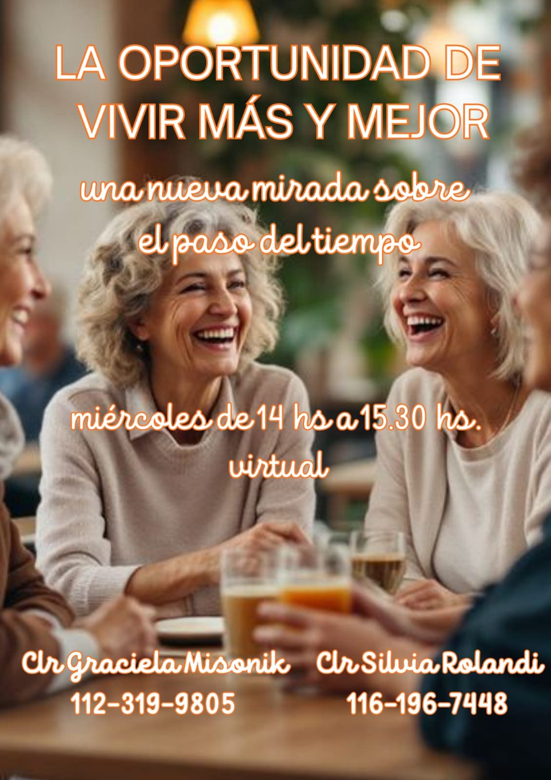 flyer la oportunidad de vivir mas y mejor