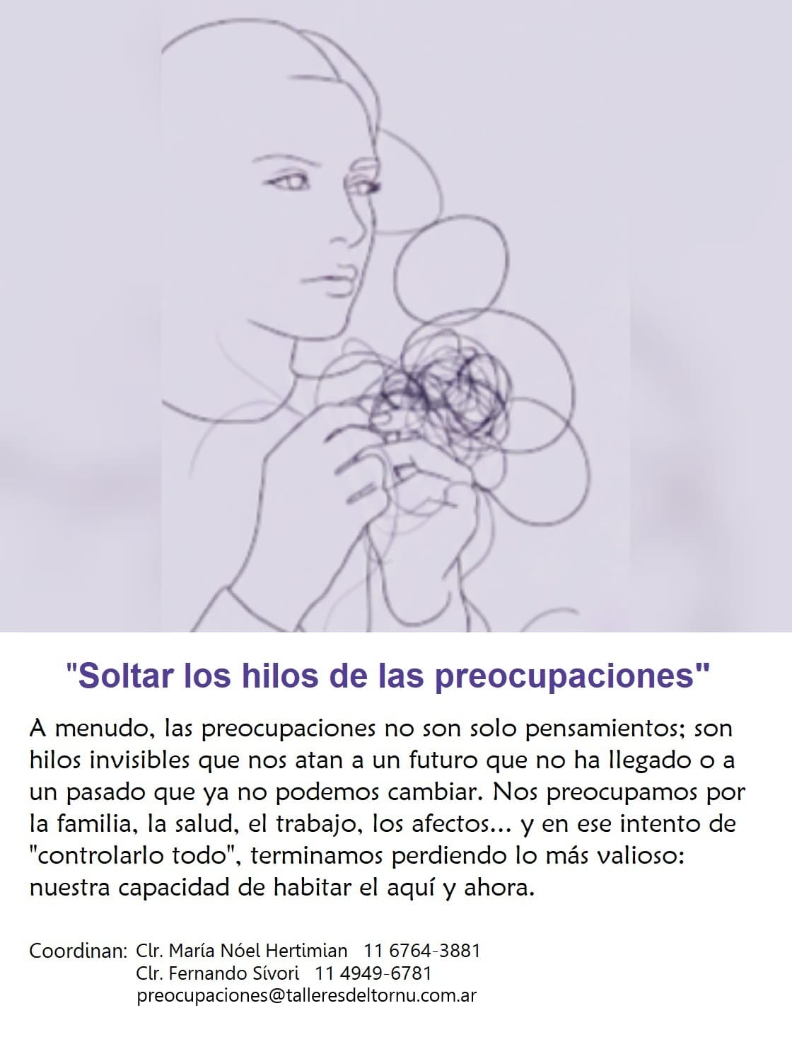 flyer preocupaciones